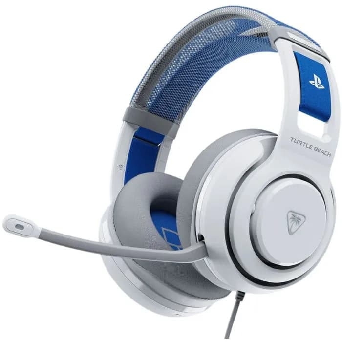 Slušalice Turtle Beach Atlas 200, žičane, gaming, mikrofon, over-ear, PS4, PS5, bijele