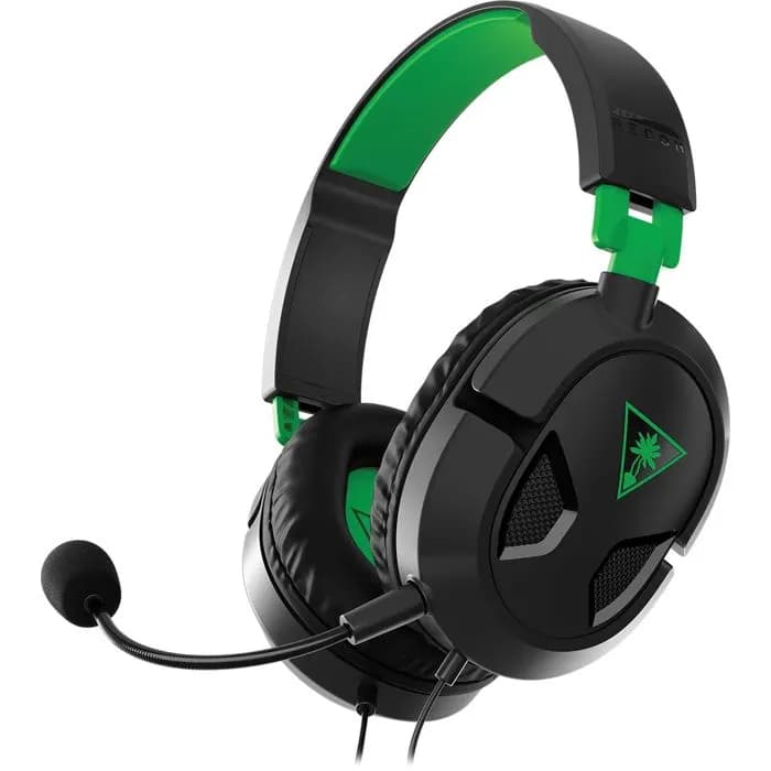 Slušalice Turtle Beach Recon 50, žičane, gaming, mikrofon, over-ear, PC, PS4, PS5, Xbox, Nintendo Switch, crno-zelene