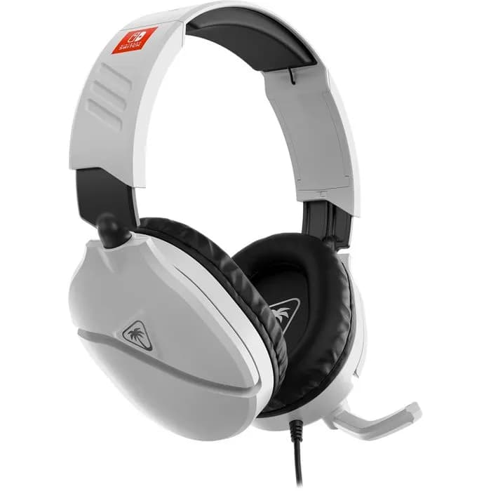 Slušalice Turtle Beach Recon 70, žičane, gaming, mikrofon, over-ear, Nintendo Switch, bijele