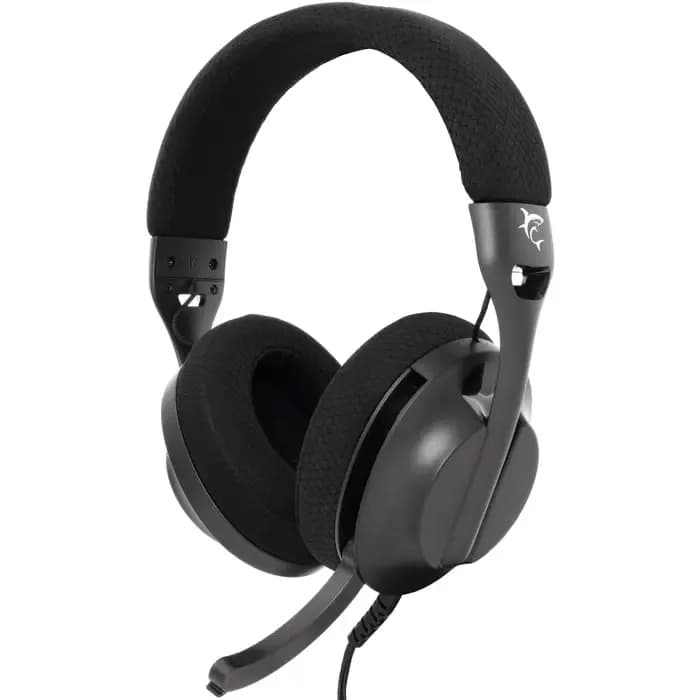 Slušalice White Shark Parrot WGH-2440, žičane, gaming, mikrofon, over-ear, PC, PS4, PS5, XBOX, crne