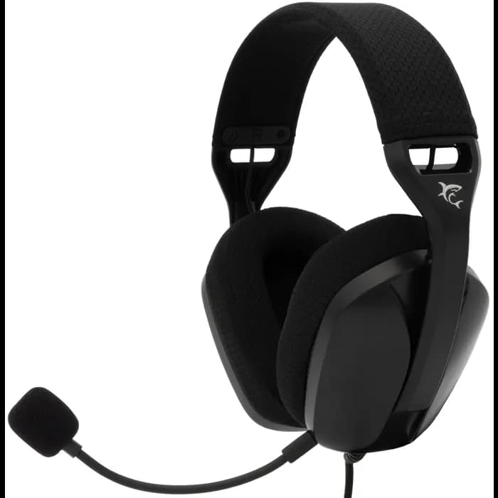 Slušalice White Shark Sparrow GH-2443, žičane, gaming, mikrofon, over-ear, PC, PS4, PS5, Xbox, crne