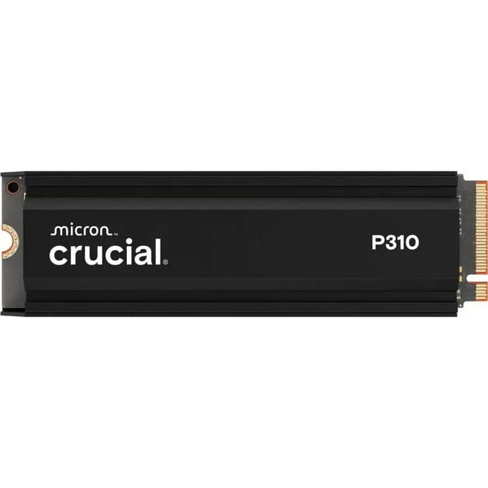 SSD Crucial P310 Heatsink, 2TB, M.2 NVMe PCIe Gen4, R7100/W6000