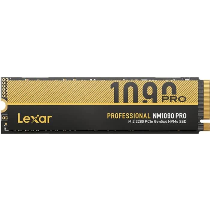 SSD Lexar Professional NM1090 Pro, 4TB, M.2 NVMe PCIe Gen5, R14000/W13000