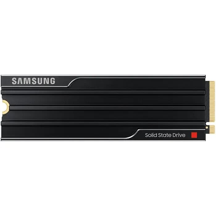 SSD Samsung 9100 Pro Heatsink, 2TB, M.2 NVMe PCIe Gen5, R14700/W13400