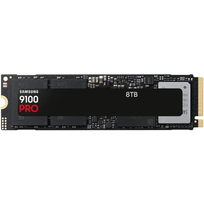SSD Samsung 9100 Pro, 8TB, M.2 NVMe PCIe Gen5, R14800/W13400