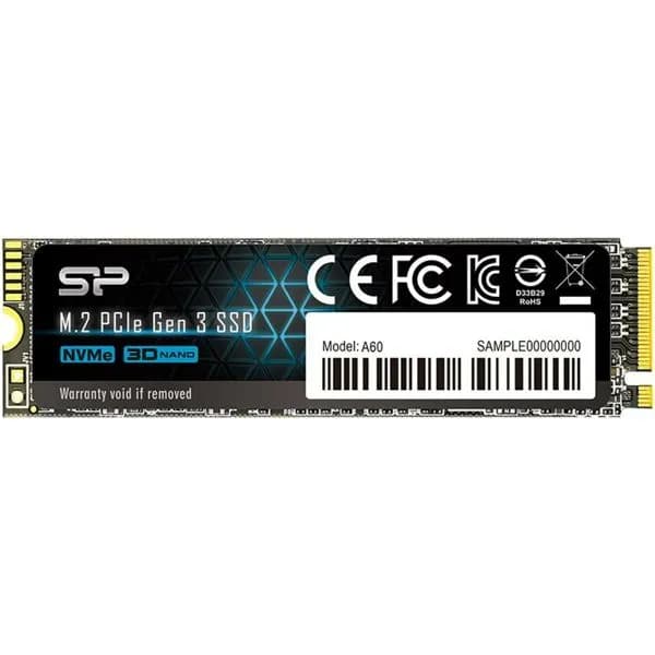 SSD Silicon Power P34A60, 256GB, M.2 NVMe PCIe Gen3, R2200/W1600