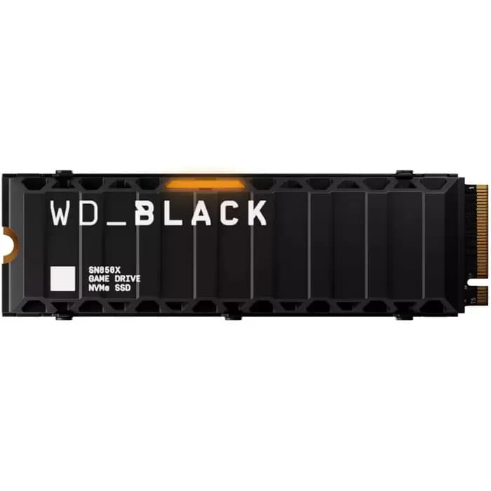 SSD WD Black SN850X Heatsink, 4TB, M.2 NVMe PCIe Gen4, R7300/W6600