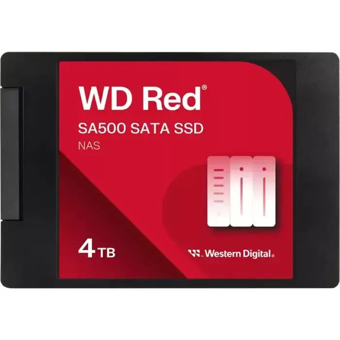 SSD WD Red SA500, 2.5", 4TB, SATA3 6Gb/s, R560/W520