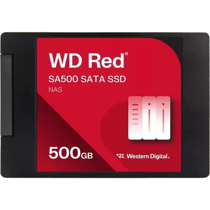 SSD WD Red SA500, 2.5", 500GB, SATA3 6Gb/s, R560/W530