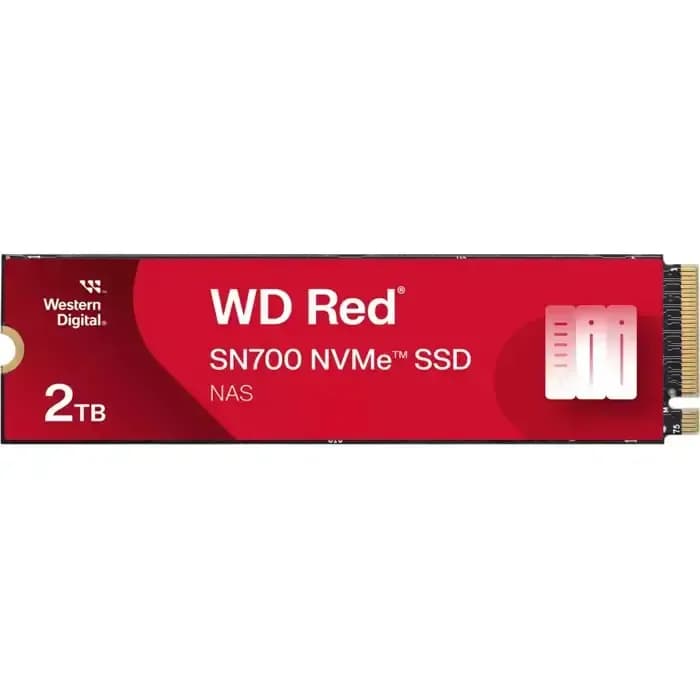 SSD WD Red SN700, 2TB, M.2 NVMe PCIe Gen3, R3400/W2900