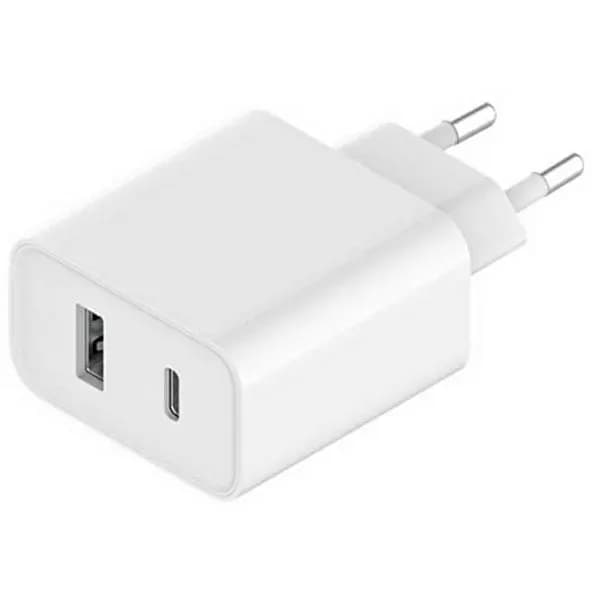 Strujni punjač Xiaomi Mi, 33W, USB-A, USB-C, bijeli