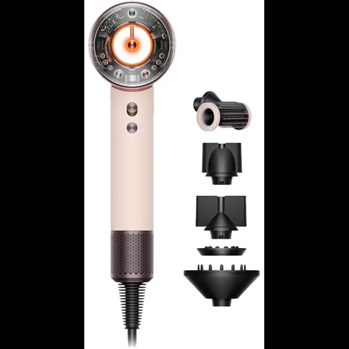 Sušilo za kosu Dyson Supersonic Nural HD16 Gold Straight+Wavy D1176, 1600W, Ceramic pink/Rose gold