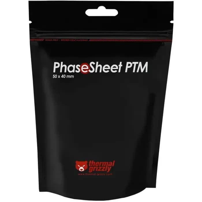 Thermal pad Thermal Grizzly PhaseSheet PTM, 50x40mm