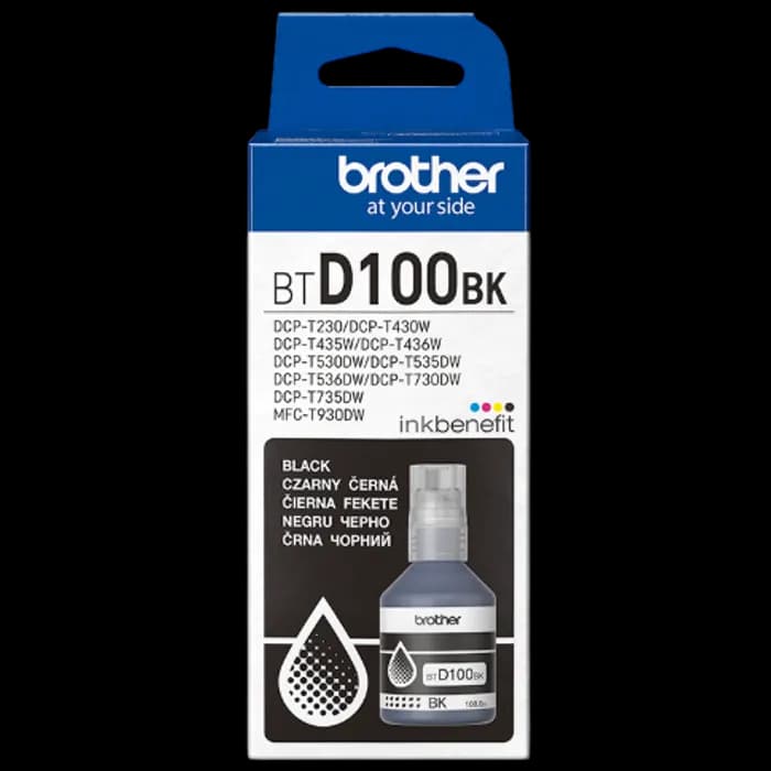 Tinta Brother BTD100BK, Black