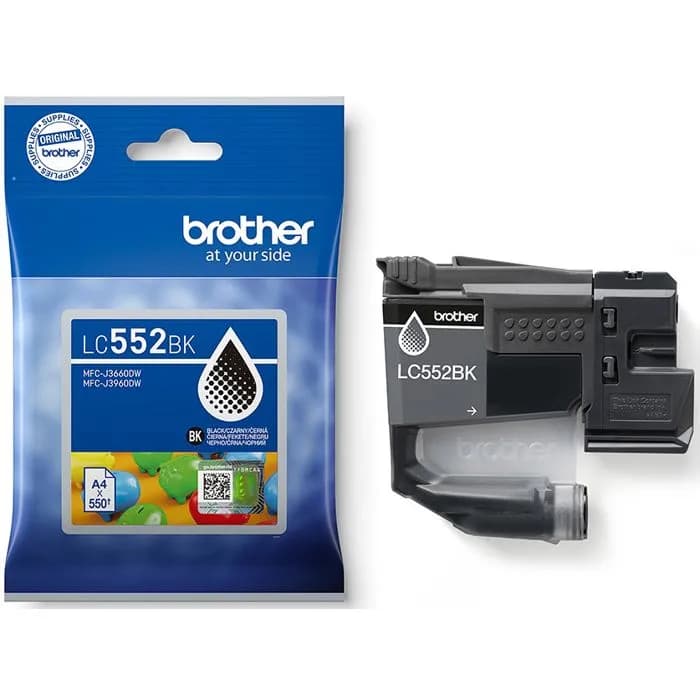 Tinta Brother LC552BK, Black