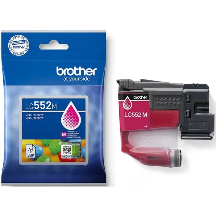 Tinta Brother LC552M, Magenta