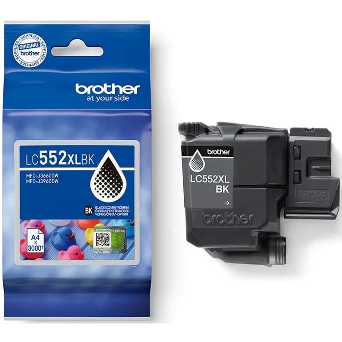 Tinta Brother LC552XLBK, Black