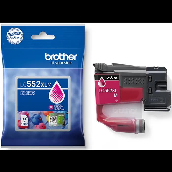 Tinta Brother LC552XLM, Magenta