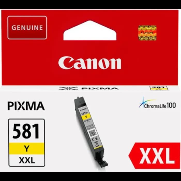 Tinta Canon CLI-581Y XXL, 1997C001, Yellow