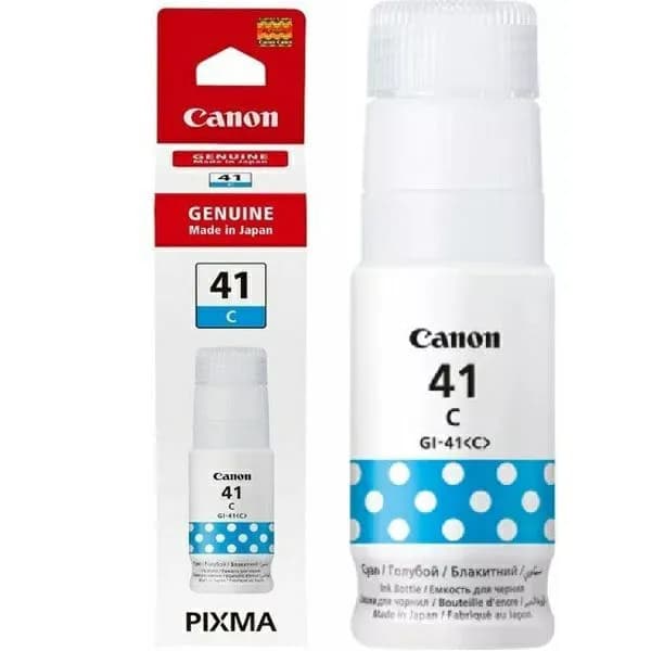 Tinta Canon GI-41C, 4543C001, Cyan