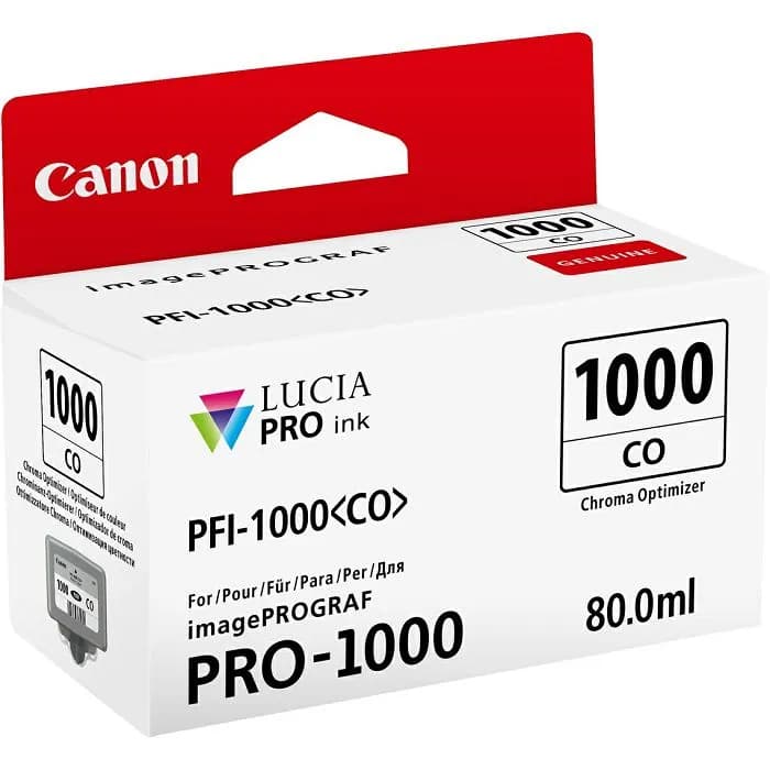 Tinta Canon PFI-1000CO Ink Chroma Optimiser, 0556C001, Black