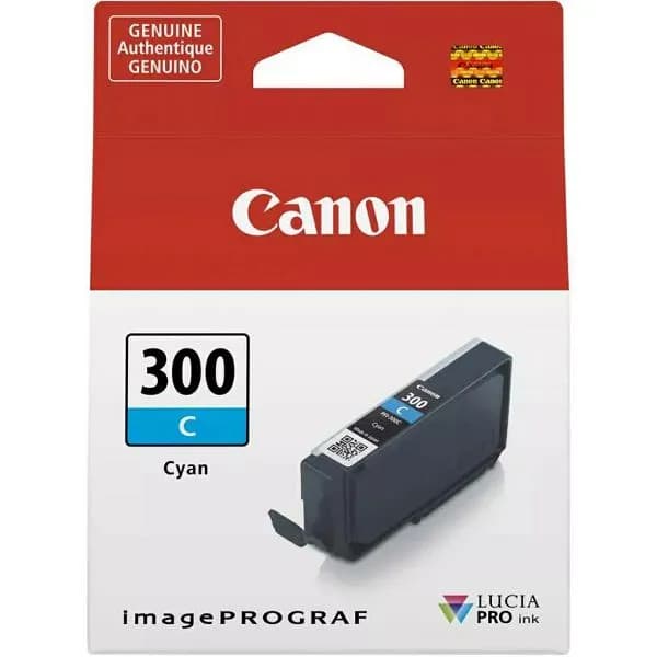 Tinta Canon PFI-300, 4194C001, Cyan