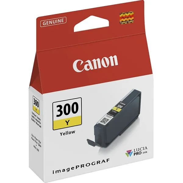 Tinta Canon PFI-300, 4196C001, Yellow