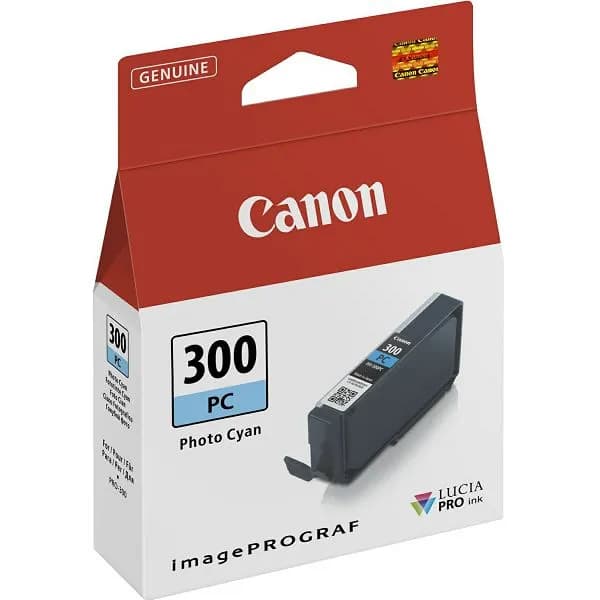 Tinta Canon PFI-300, 4197C001, Photo Cyan