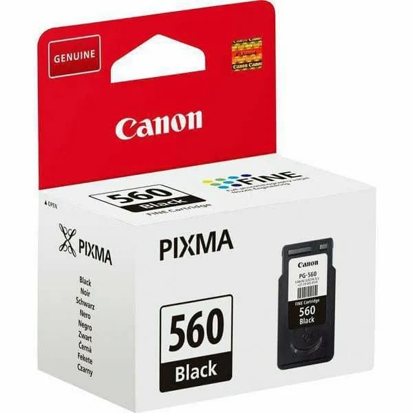 Tinta Canon PG-560, 3713C001, Black