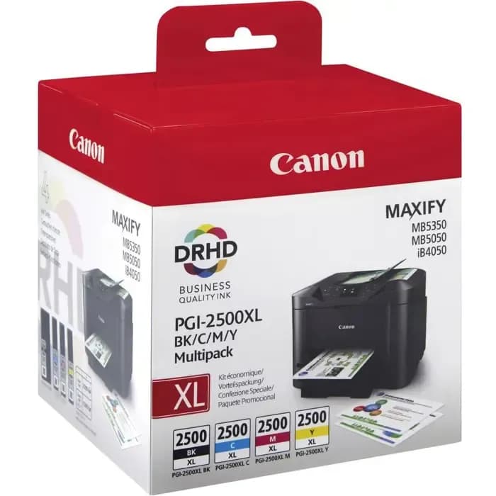 Tinta Canon PGI-2500XL, 9254B004, Black + Color (Multipack)