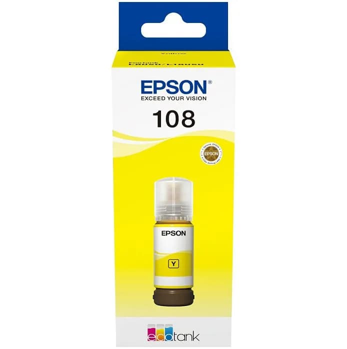 Tinta Epson 108, C13T09C44A, Yellow