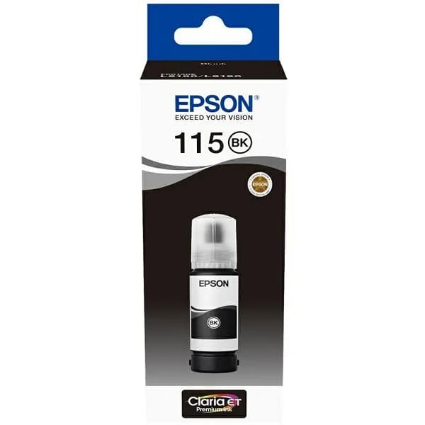 Tinta Epson 115, C13T07C14A, Black