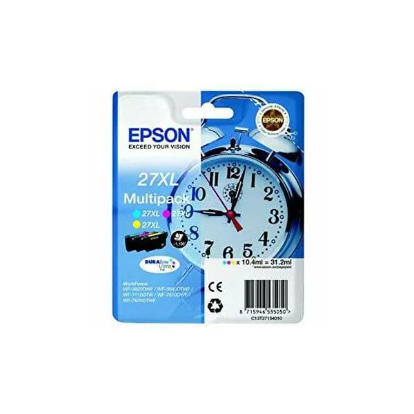 Tinta Epson 27XL, C13T27154022, Tri-color (Mulitpack)