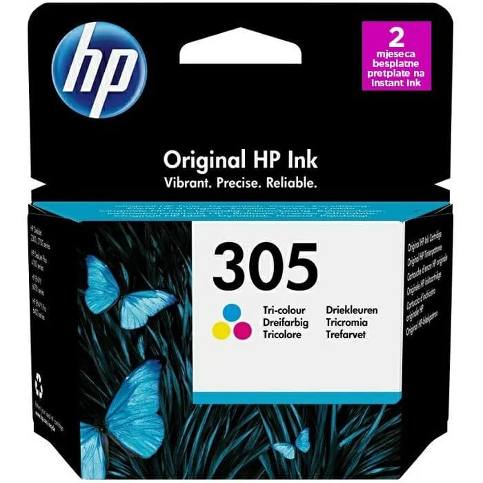 Tinta HP 3YM60AE, No.305, Tri-color