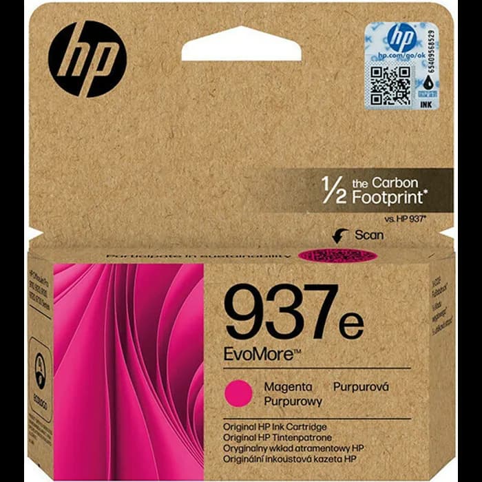 Tinta HP 4S6W7NE, No.937e, Magenta