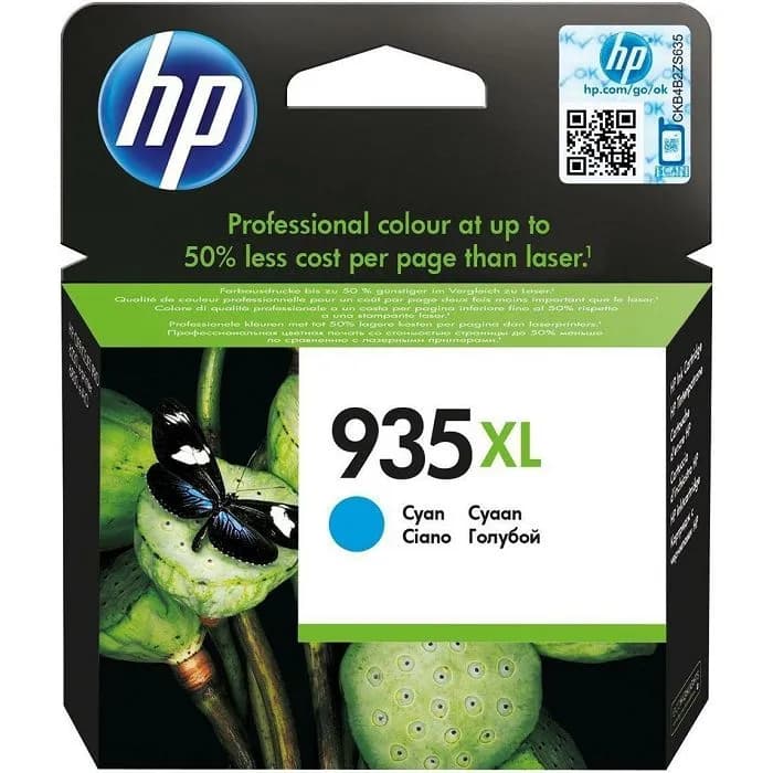 Tinta HP C2P24AE, No. 935XL, Cyan