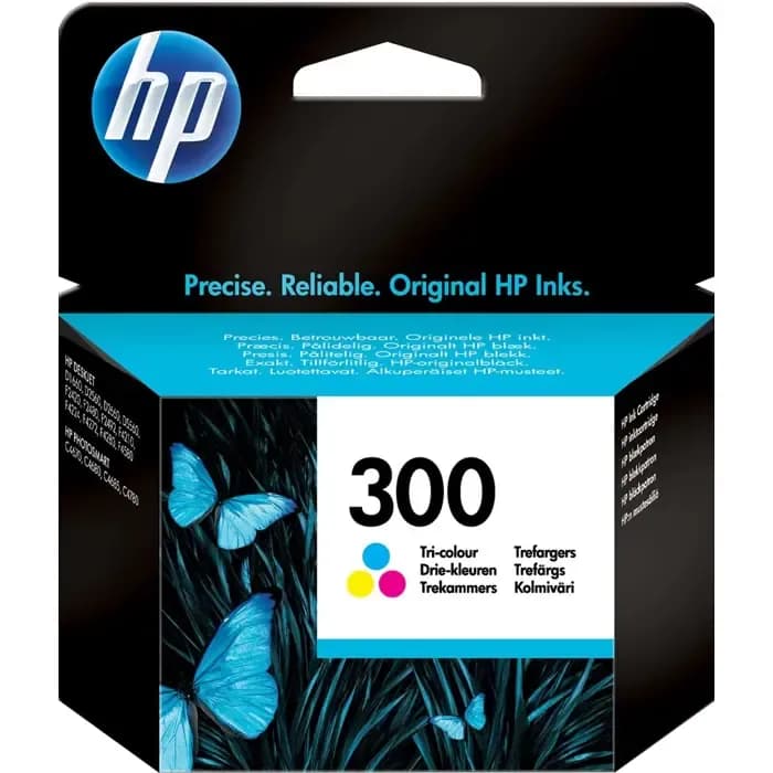 Tinta HP CC643EE, No.300, Tri-color