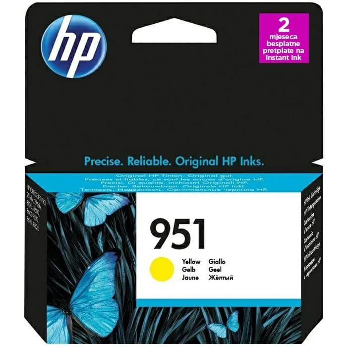 Tinta HP CN052AE, No.951, Yellow