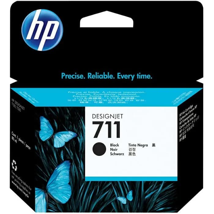 Tinta HP CZ133A, No.711, Black