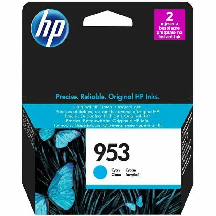 Tinta HP F6U12AE, No.953, Cyan