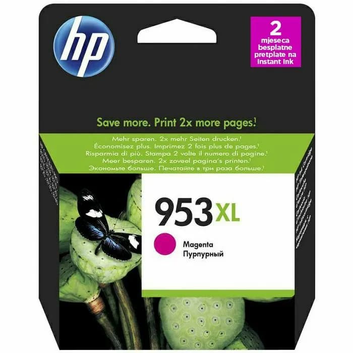 Tinta HP F6U17AE, No.953XL, Magenta