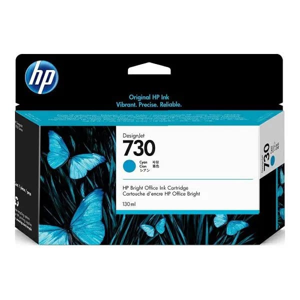 Tinta HP P2V62A, No.730, Cyan