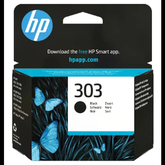 Tinta HP T6N02AE, No. 303, Black