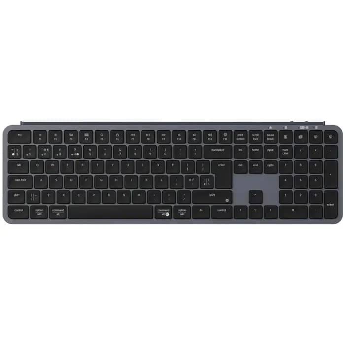 Tipkovnica Keychron B6 Pro, bežična, bluetooth, UK/HR Layout, siva