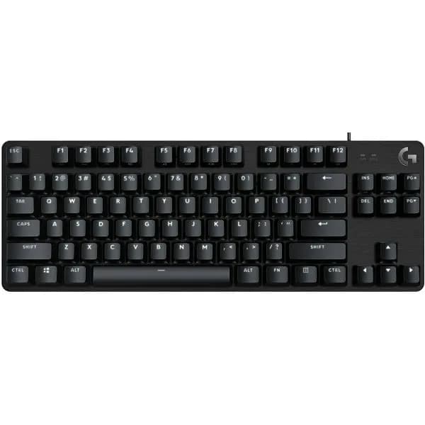 Tipkovnica Logitech G413 TKL SE, žičana, gaming, mehanička, tactile switches, US Layout, bijelo LED, crna