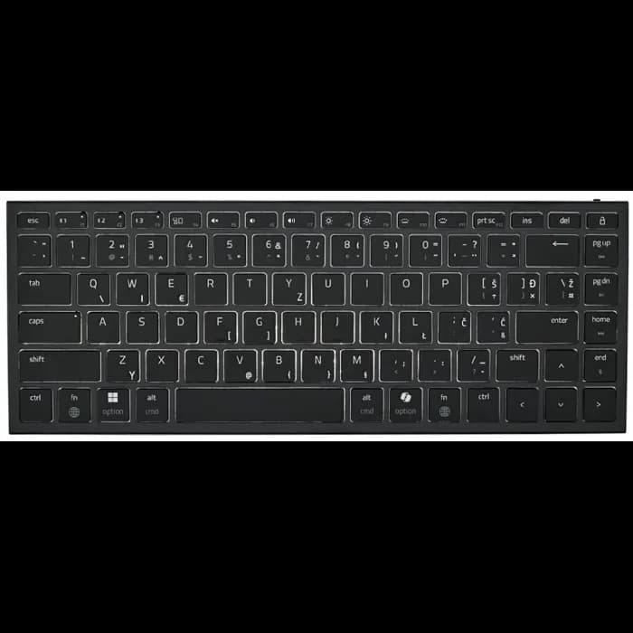 Tipkovnica Razer Joro Portable, bežična, gaming, Razer ultra low-profile switches, RGB, US/HR Layout, crna, RZ03-02360100-R3M1
