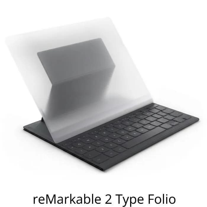 Tipkovnica za tablet reMarkable Type Folio, za reMarkable 2, US layout, crna