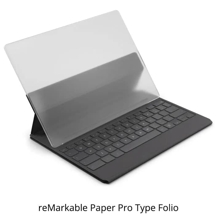 Tipkovnica za tablet reMarkable Type Folio, za reMarkable Paper Pro, US layout, tamnosiva
