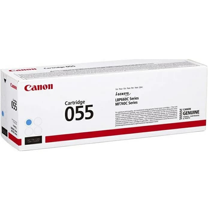 Toner Canon CRG-055C, Blue
