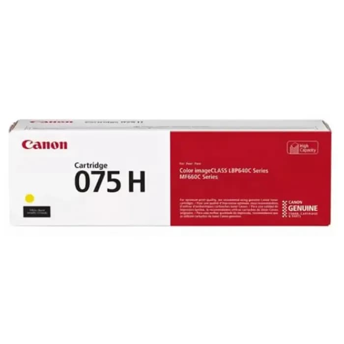 Toner Canon CRG-075HY, Yellow